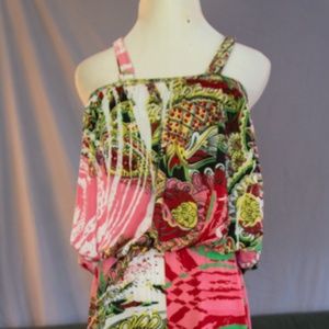 Colorful 70's Vibe Pantsuit